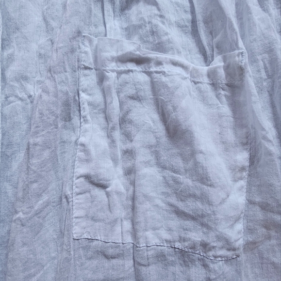 Love like summer Indian lightweight cotton button down shirt size M-L - Picture 4 of 7